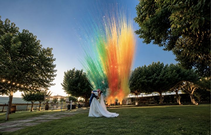 Boda de Román y Tetiana en Mas de la Sala