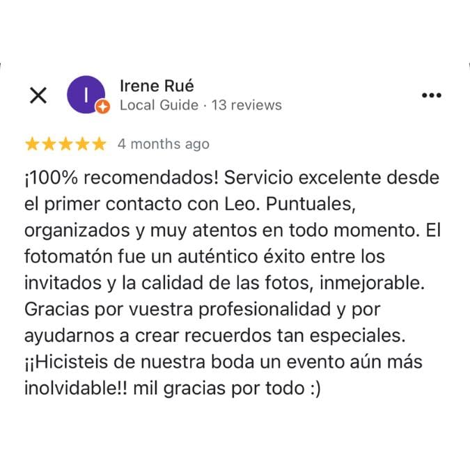 Reseña de Google 03