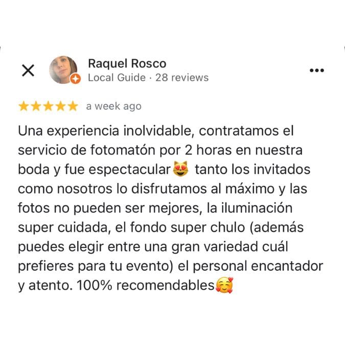 Reseña de Google 07