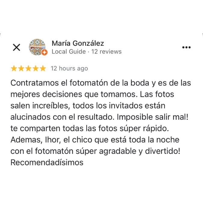 Reseña de Google 09