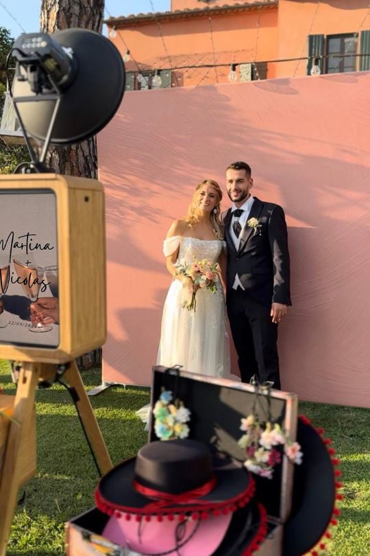 Fotomatón en boda — Pisa, Italia